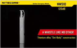 large WHISTLE NITECORE ALUMINIUM WS10 BALIDIVESHOP 3